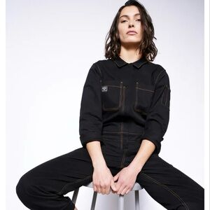 Wildfang Black XXL Jumpsuit long sleeve